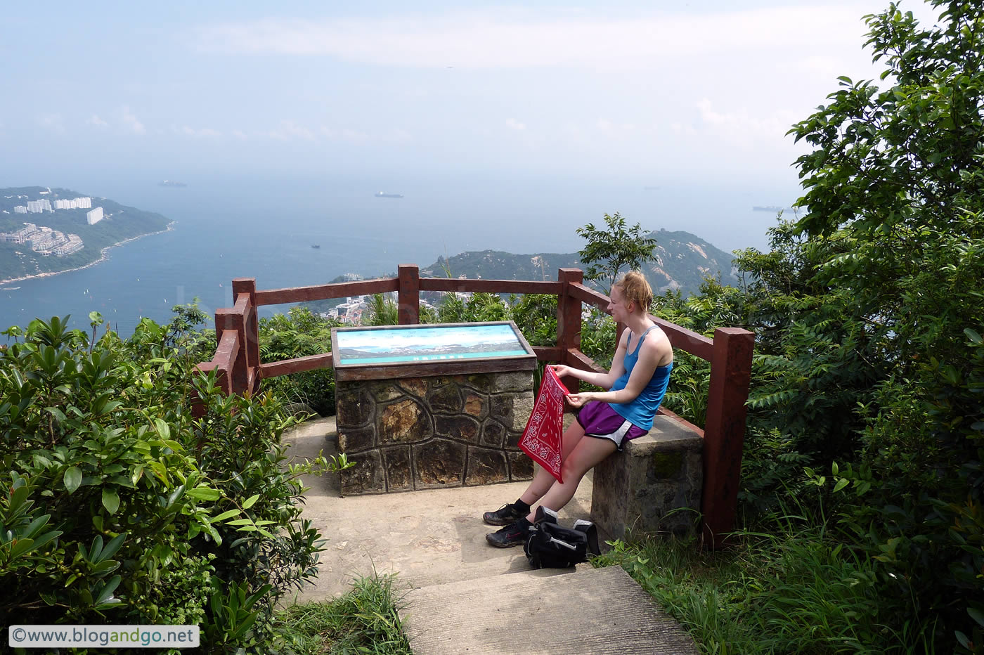 Wilson Trail 1 - Resting at The Viewing Platform